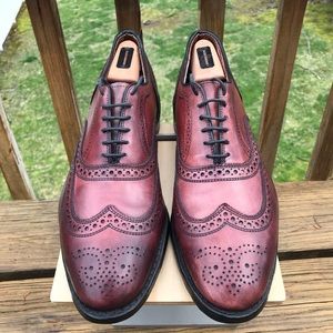 Mcallister Allen Edmonds Oxblood 11 D.